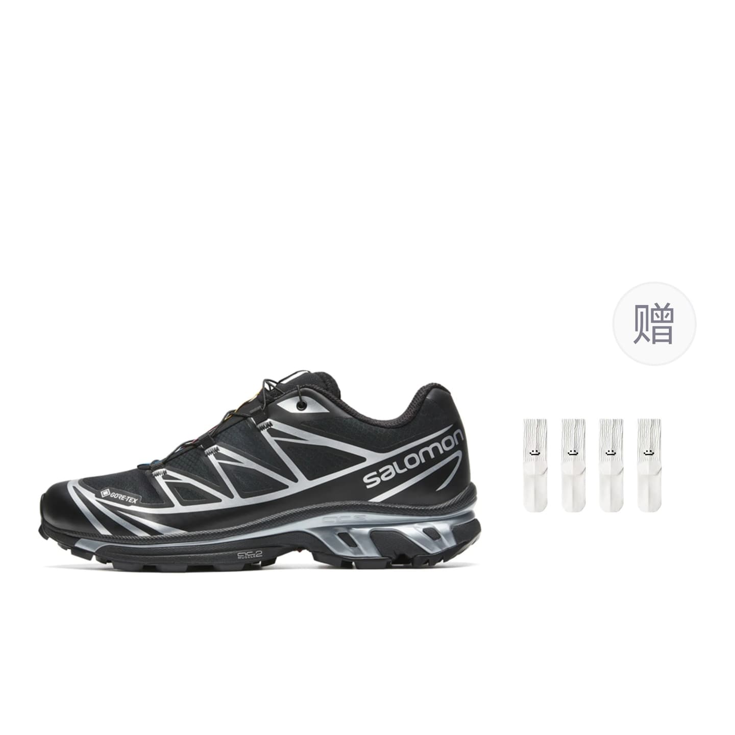 Salomon XT-6 GTX Black White