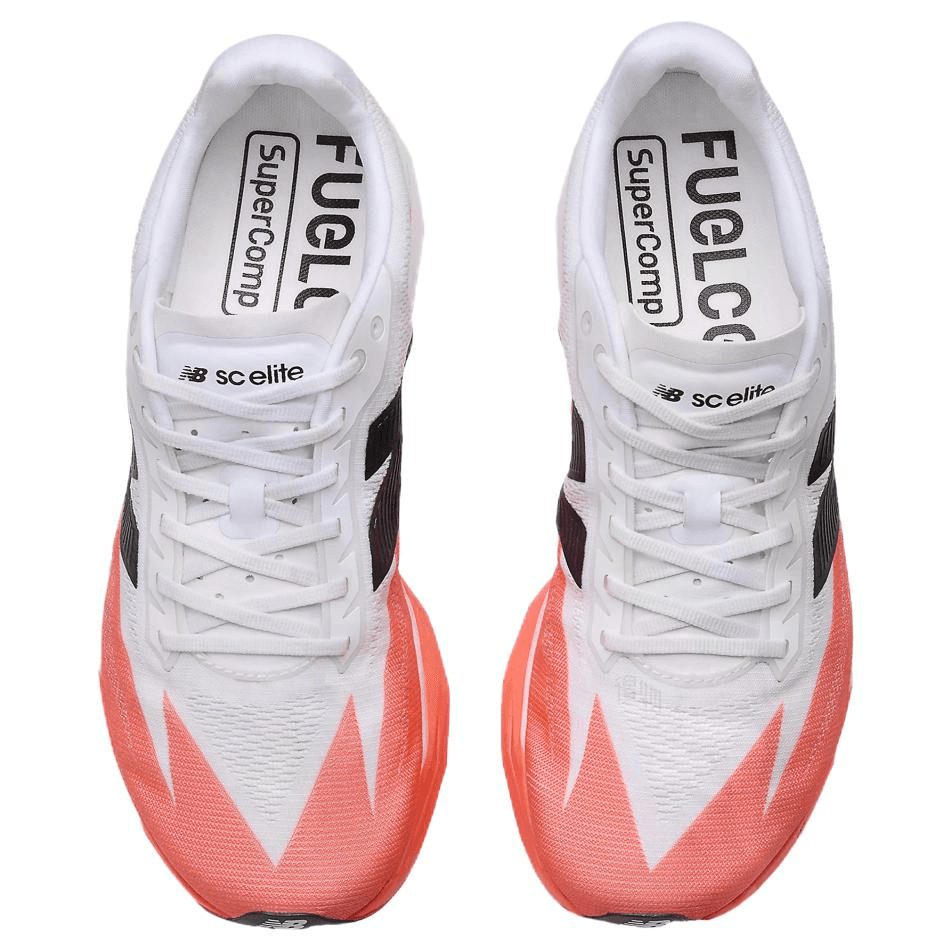 New Balance FuelCell SuperComp Elite v5 White Red