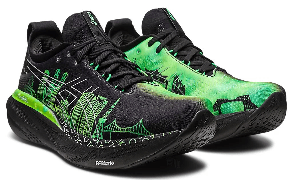 Asics GEL-Nimbus 25 Black Green