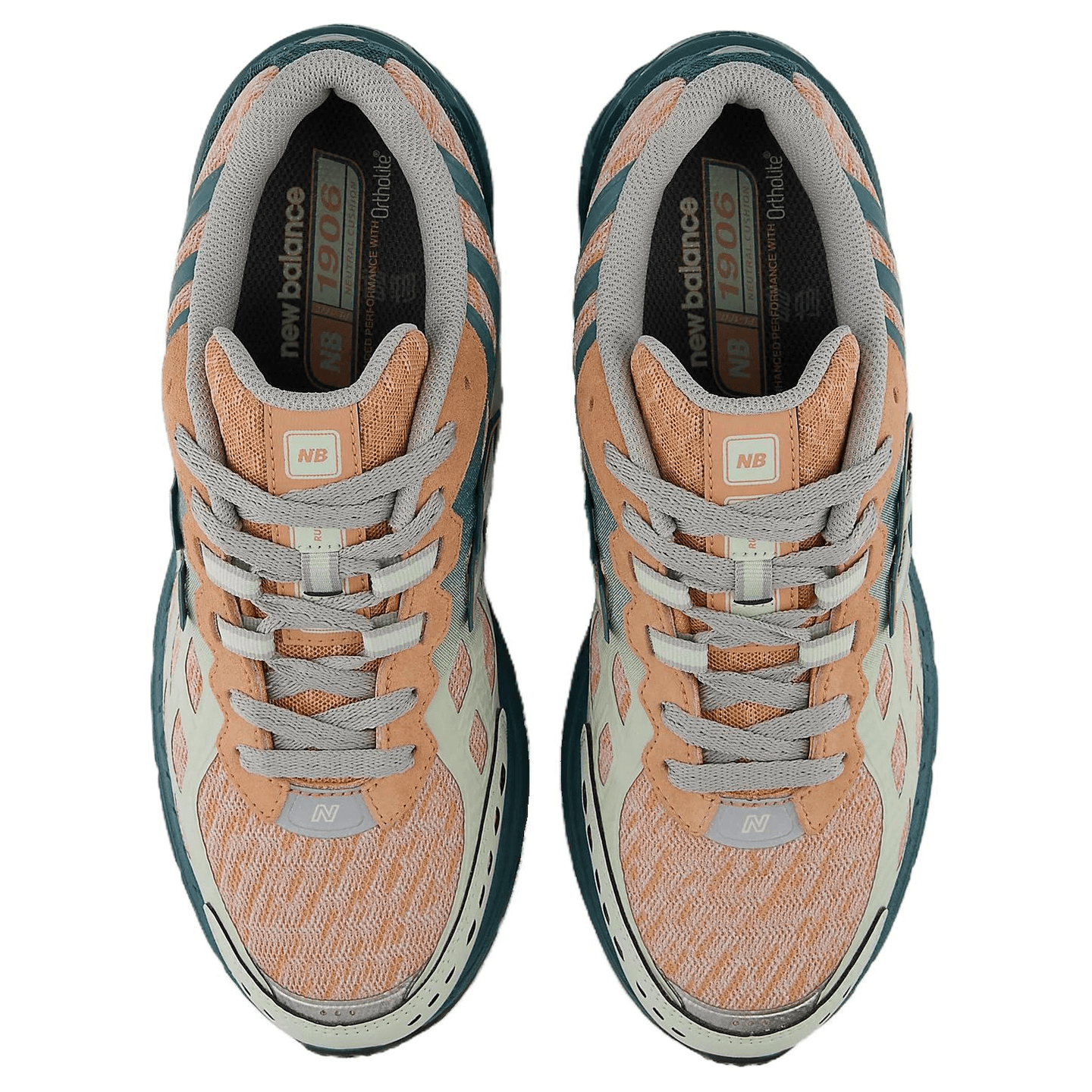 New Balance 1906 W Green Orange