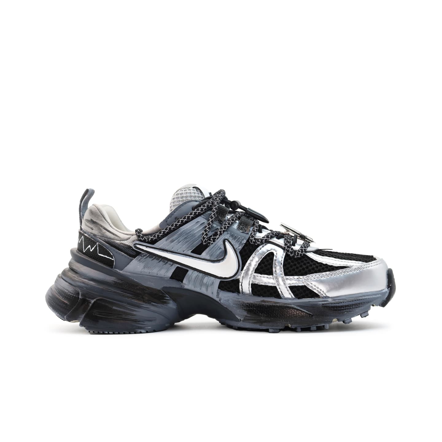 Nike V2K Run Runtekk Black Silver