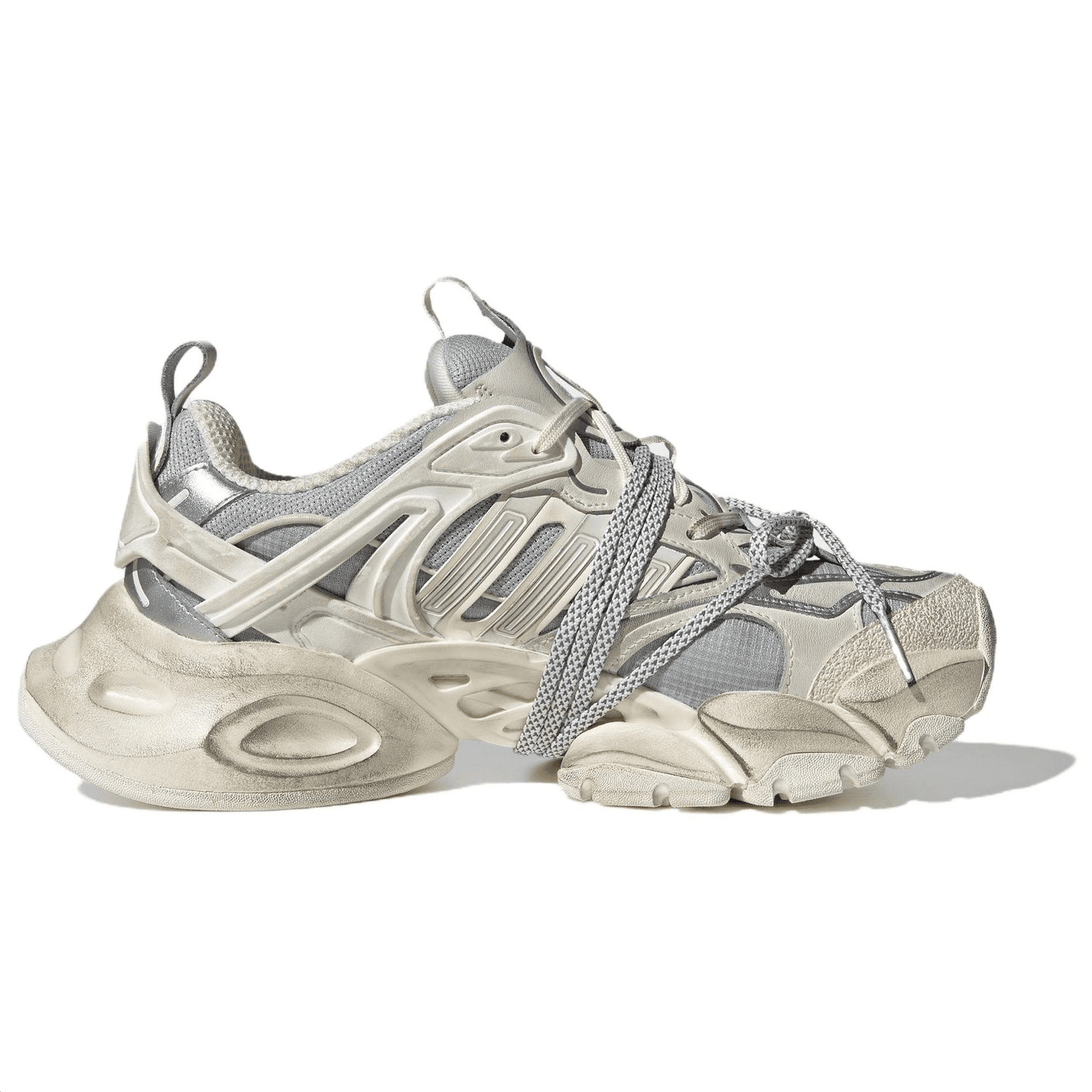 adidas XLG Runner Deluxe White Silver