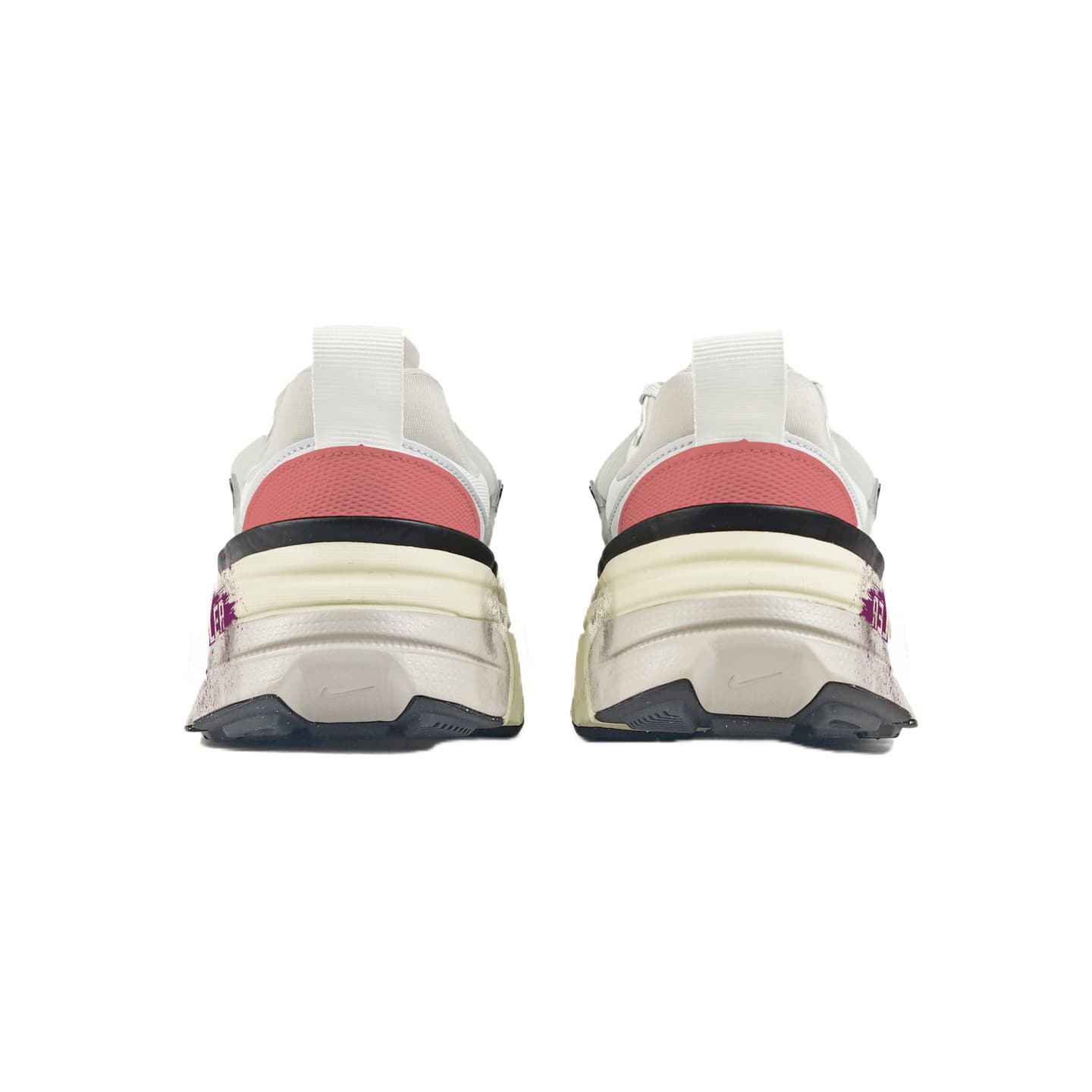 Nike V2K Run White Orange