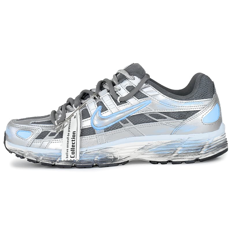 Nike P-6000 Blue Silver