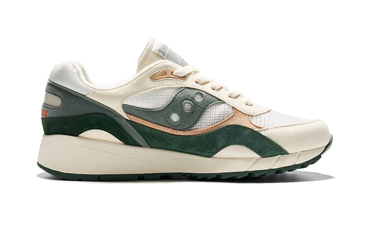 Saucony Shadow 6000 White Green
