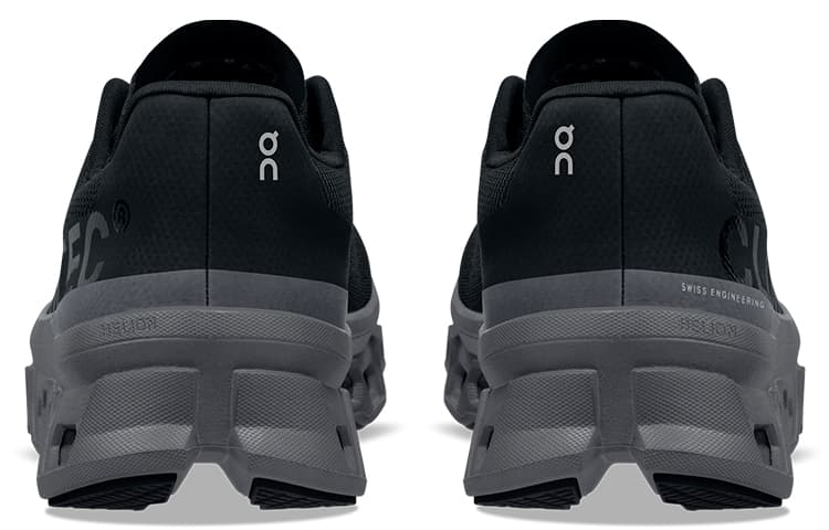 On Cloudmonster Black Grey