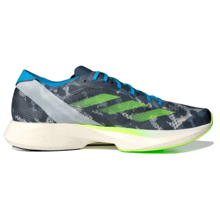 adidas Adizero Takumi Sen 10 White Blue Yellow
