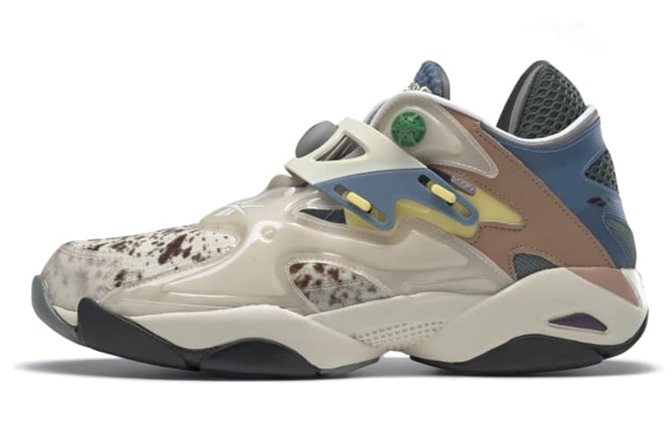 Brain Dead x Reebok Pump Court Blue Grey