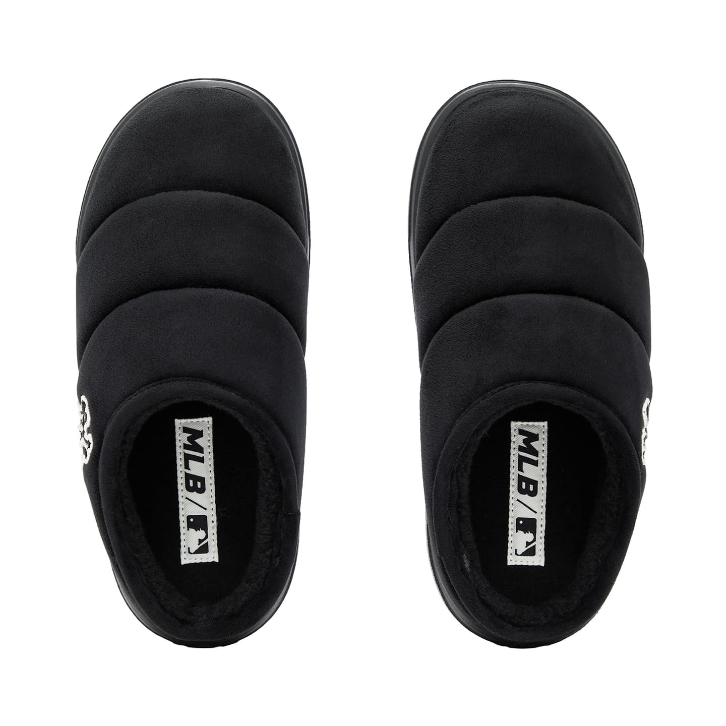 MLB New York Yankees Slippers Black