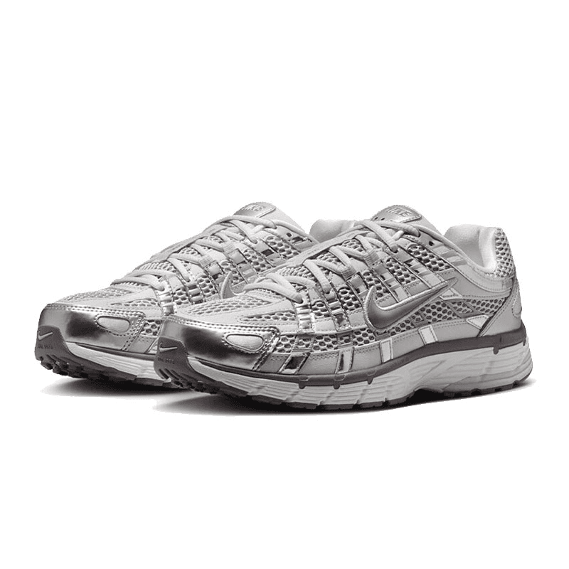 Nike P-6000 Silver White