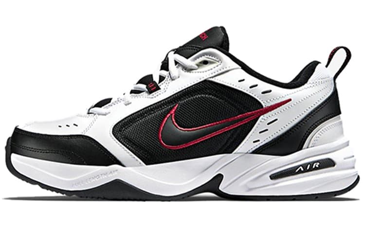 Nike Air Monarch 4 White Black Varsity Red