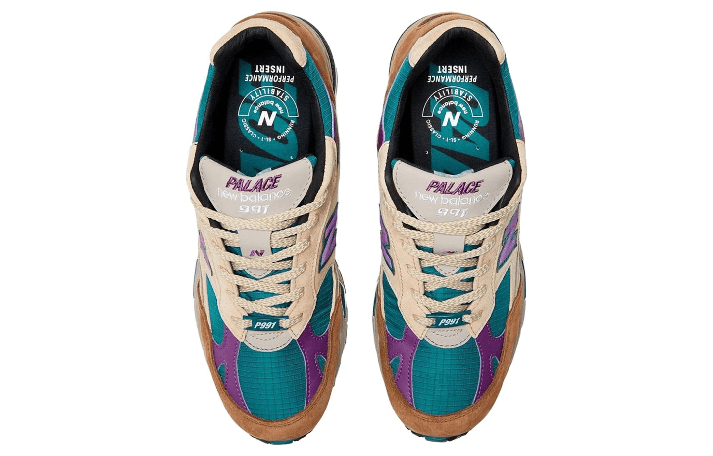 PALACE x New Balance 991