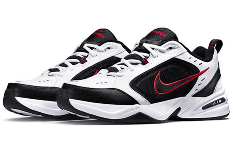 Nike Air Monarch 4 White Black Varsity Red