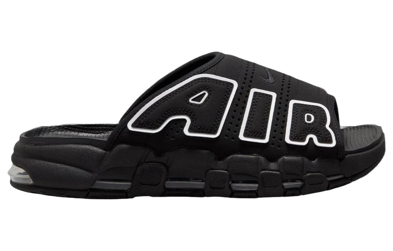 Nike Air More Uptempo Slide Black