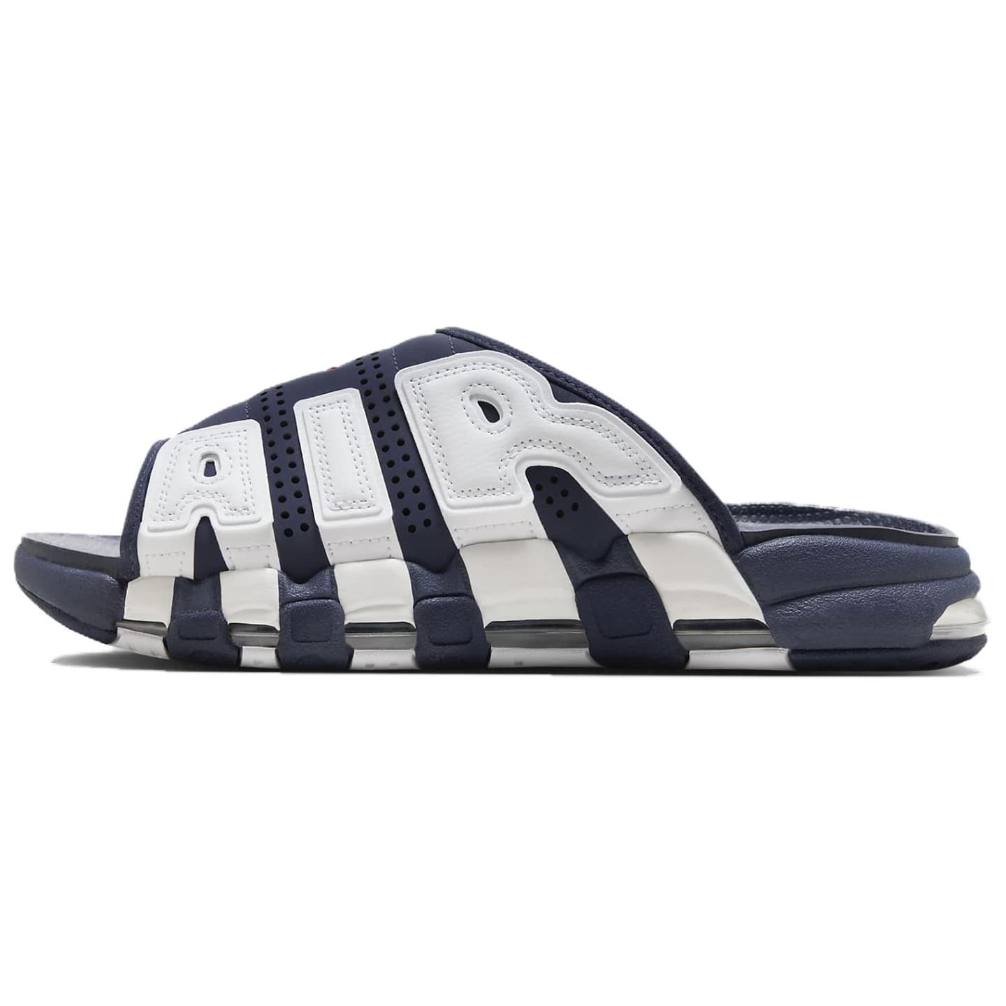 Nike Air More Uptempo Slide Blue White
