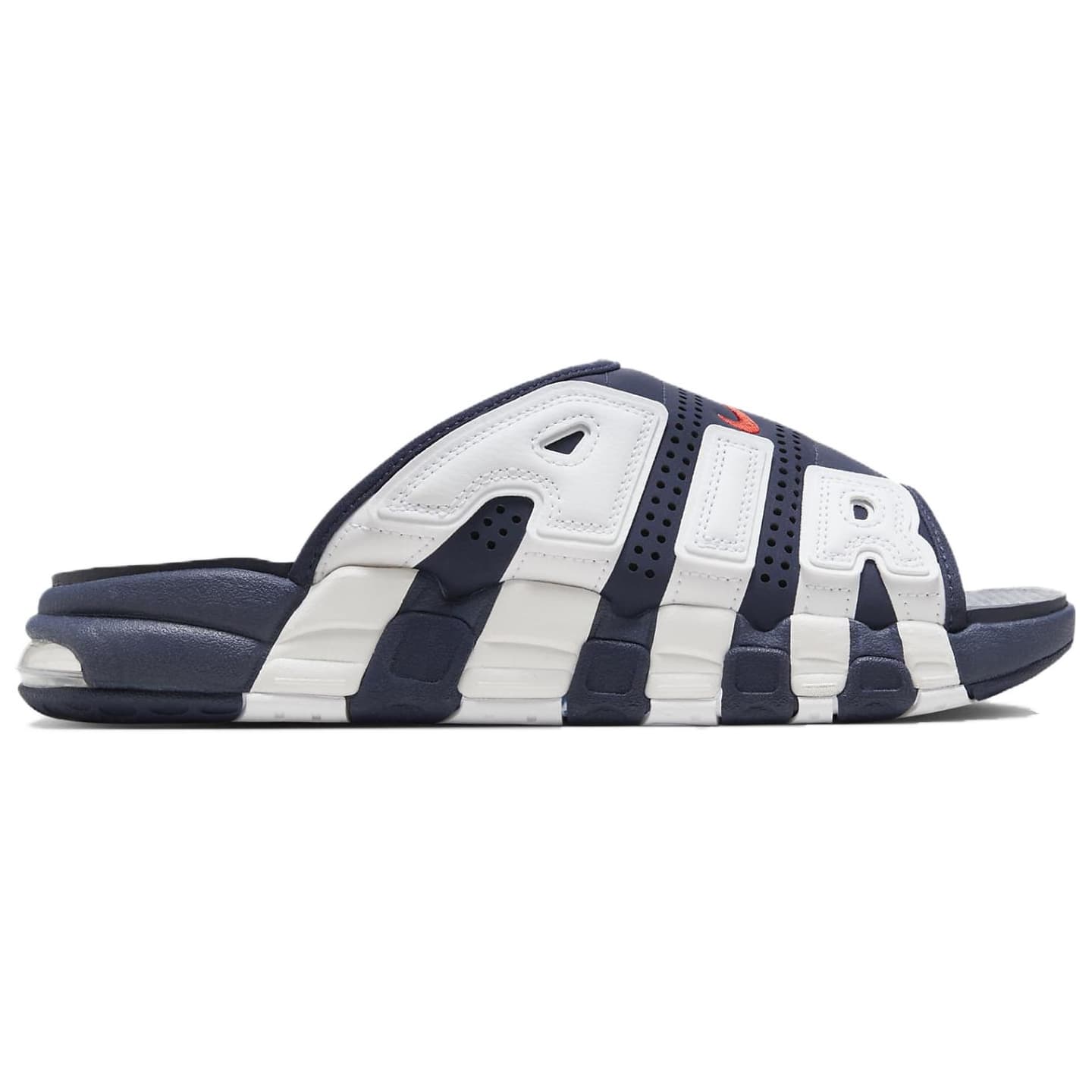 Nike Air More Uptempo Slide Blue White