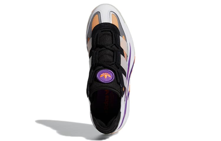 adidas Niteball White Black Purple