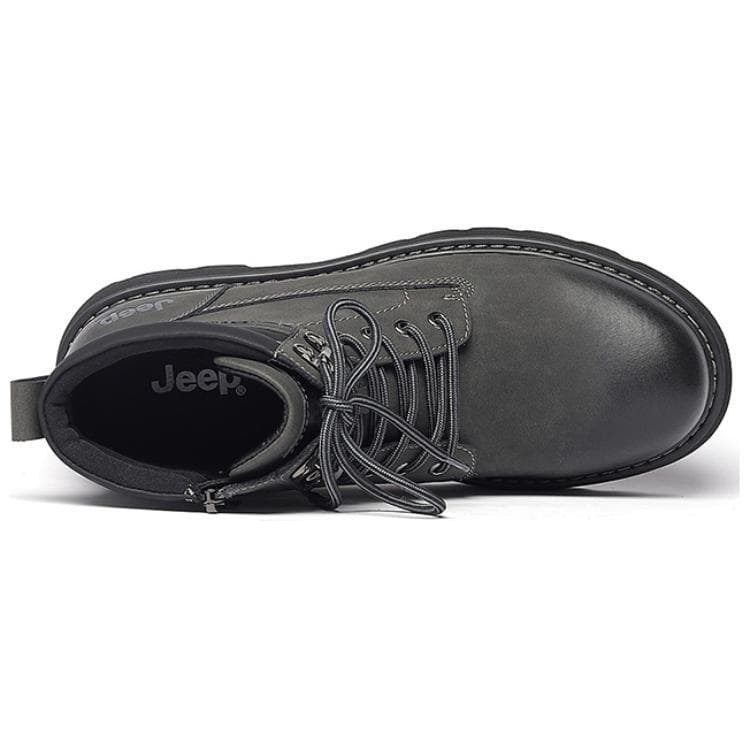Jeep Martin Boots Grey Black