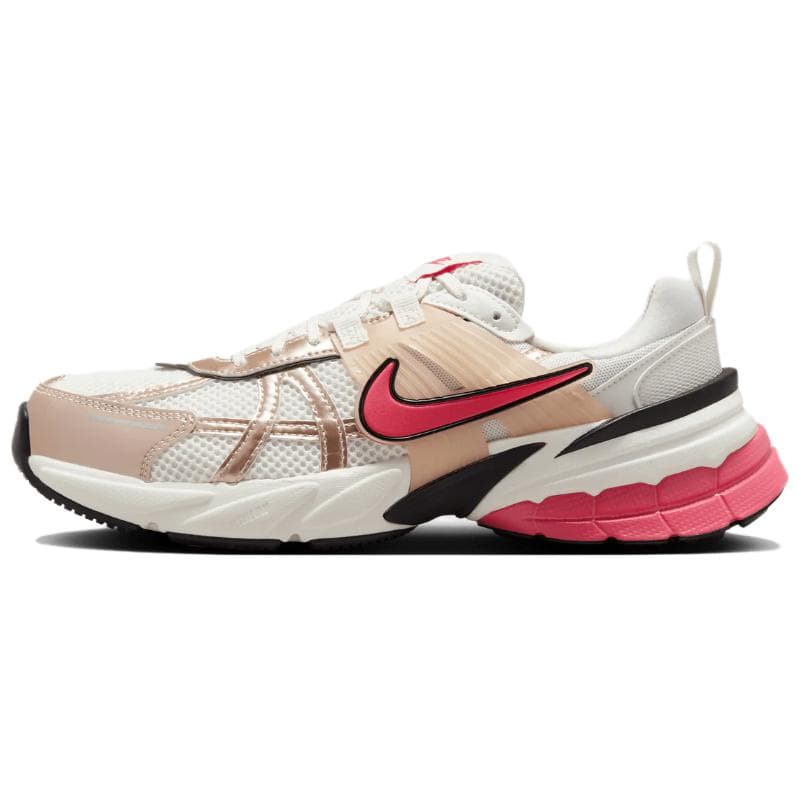 Nike V2K Run White Pink Yellow