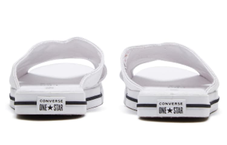 Converse One Star Slide White Black