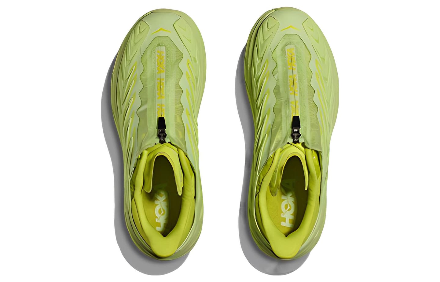 HOKA ONE ONE Project Clifton Fluorescent Green