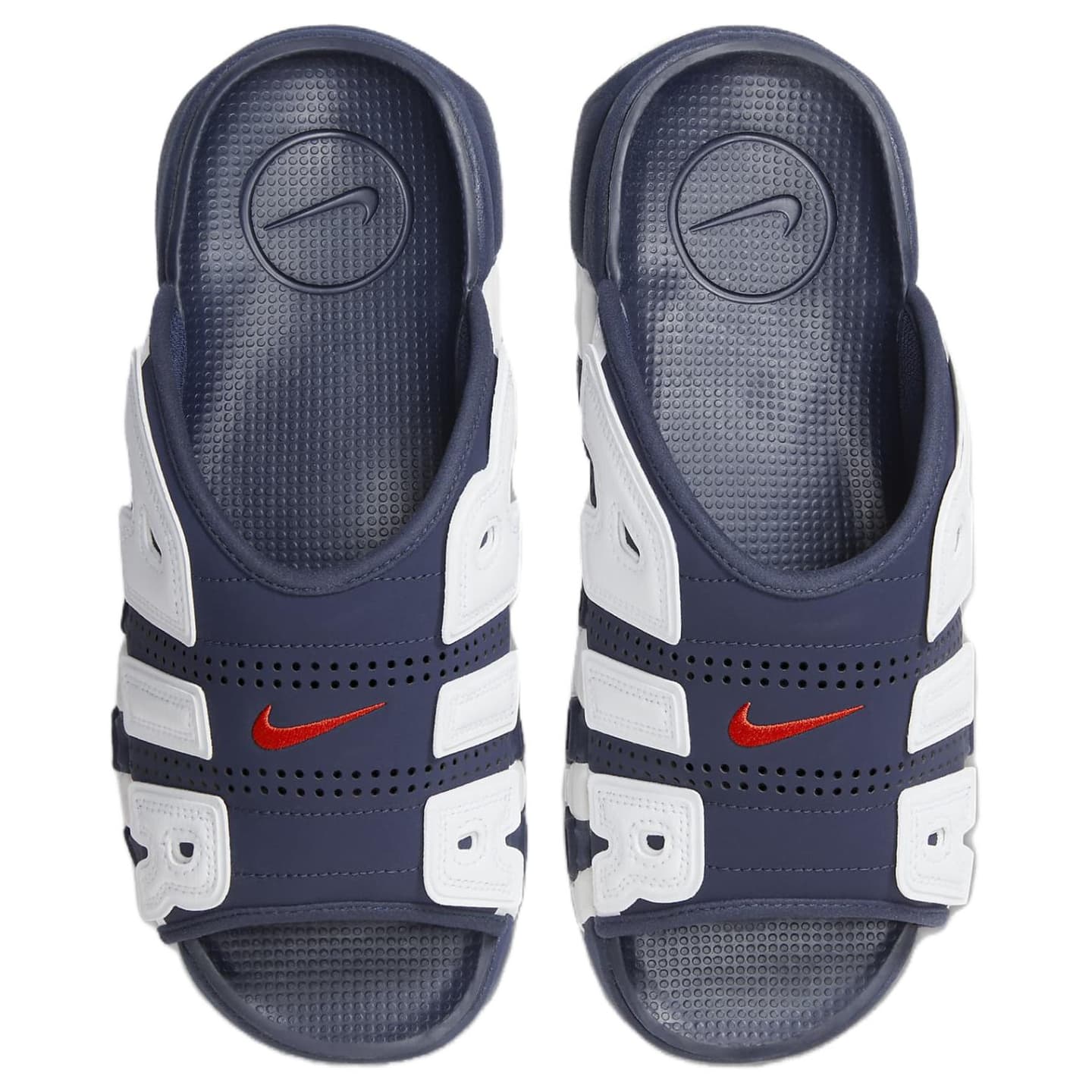 Nike Air More Uptempo Slide Blue White