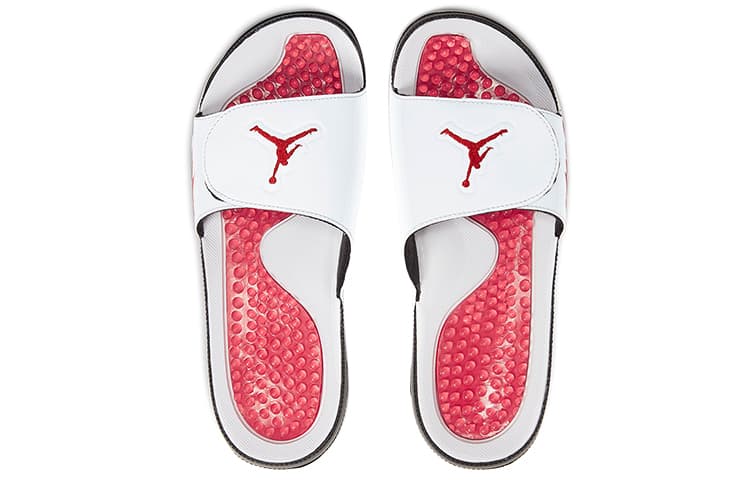Jordan Hydro 5 Retro Slide White Red