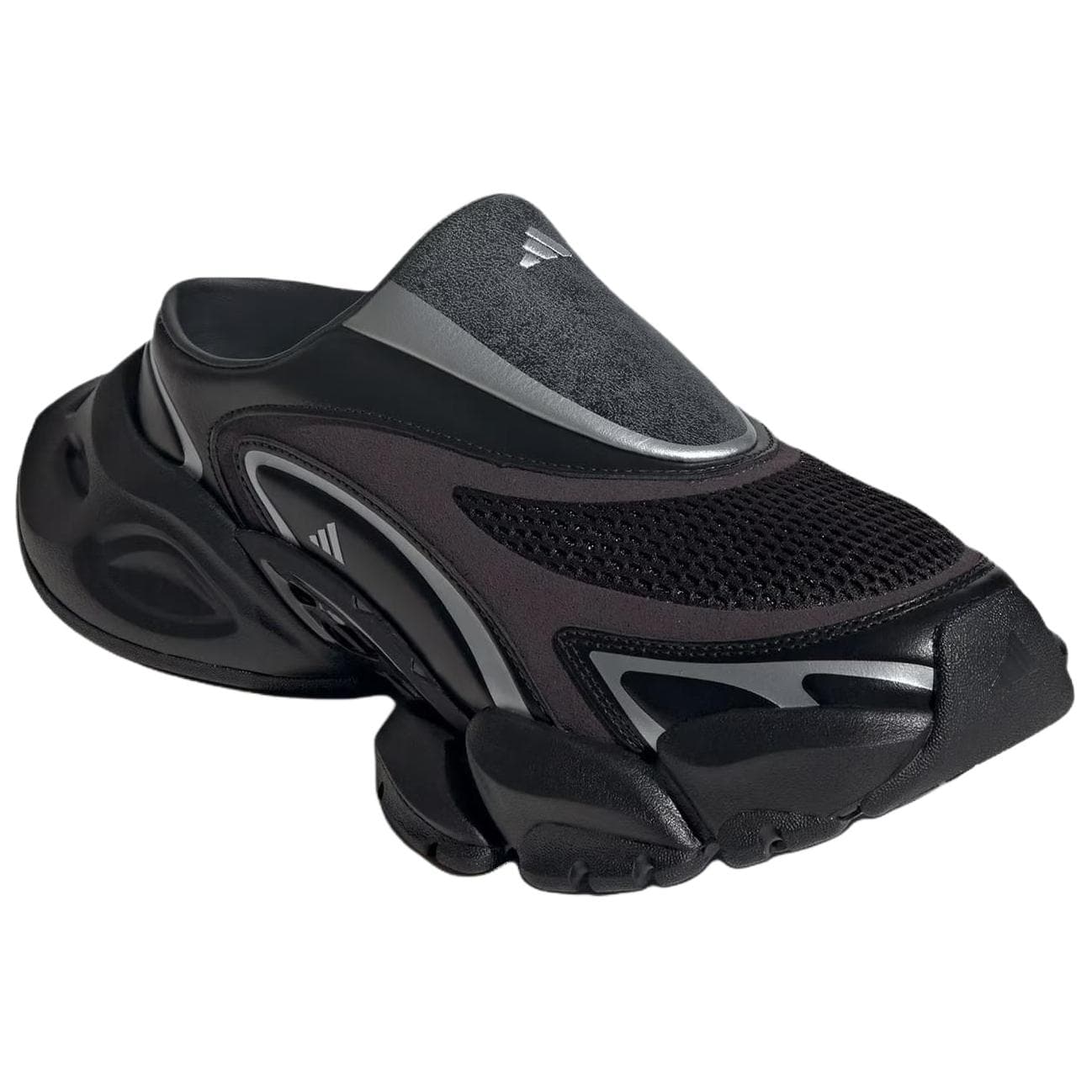 adidas XLG Runner Mule Black Silver