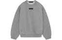 Fear of God Essentials SS24 Crewneck Sweater Dark Heather Oatmeal