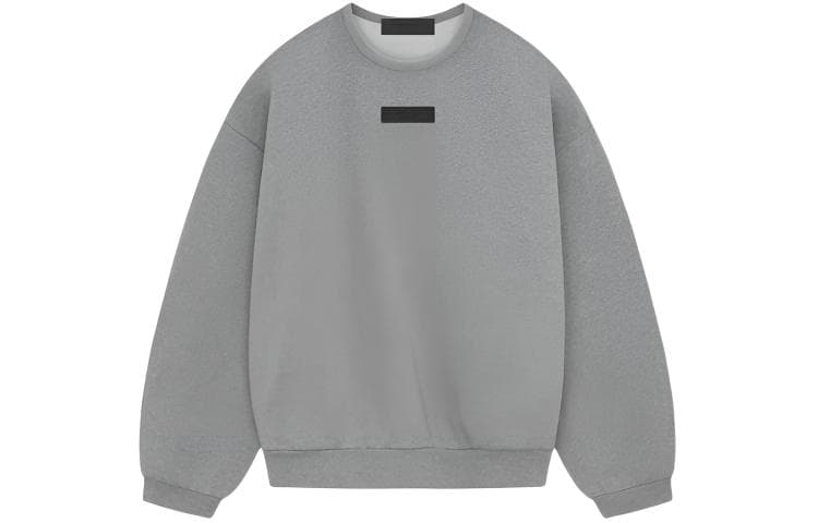 Fear of God Essentials SS24 Crewneck Sweater Dark Heather Oatmeal
