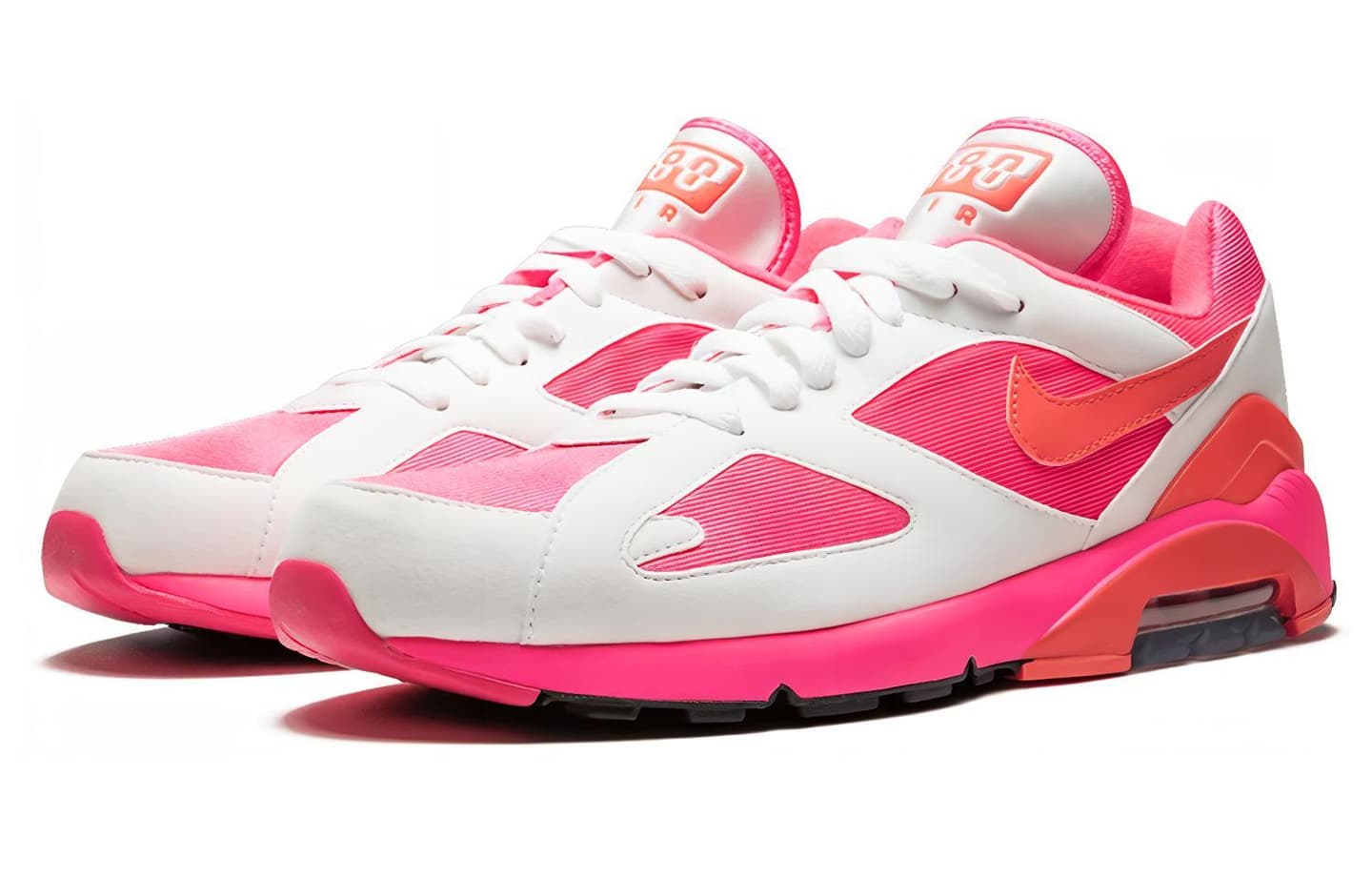 CDG x Nike Air Max 180 "White Pink"