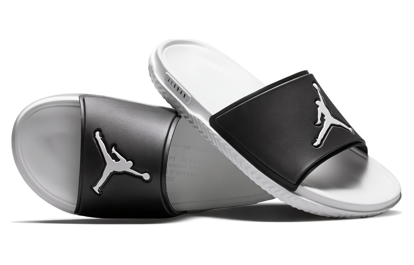 Jordan Jumpman Slides White Black