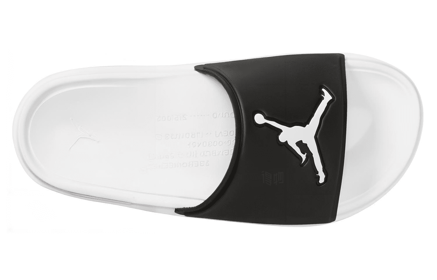 Jordan Jumpman Slides White Black