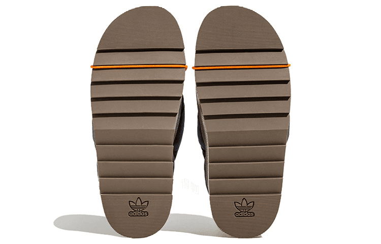 adidas Puffylette Brown Blue