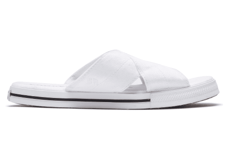 Converse One Star Slide White Black