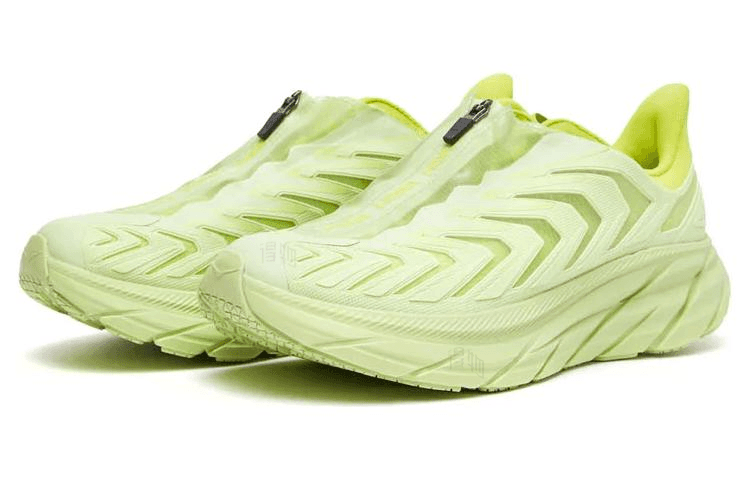 HOKA ONE ONE Project Clifton Fluorescent Green