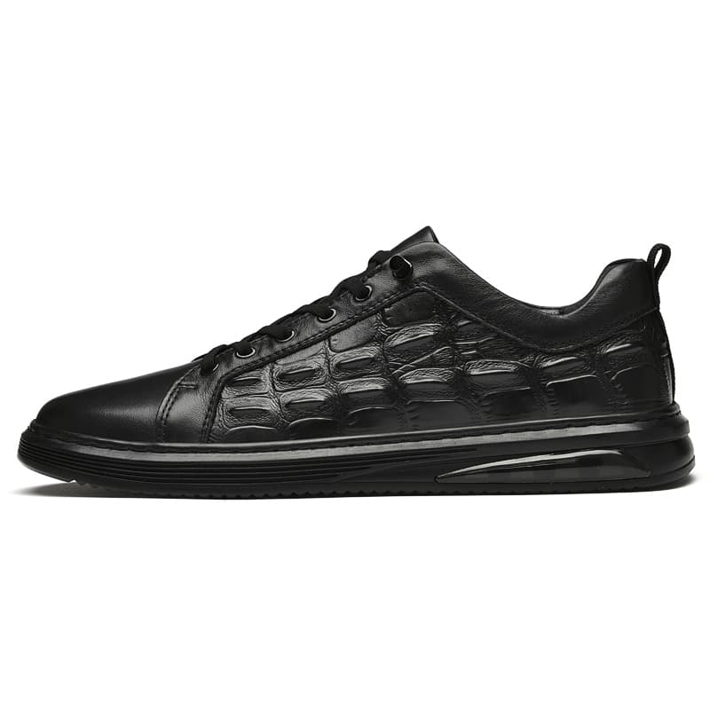 YIMINU Casual Leather Sneakers