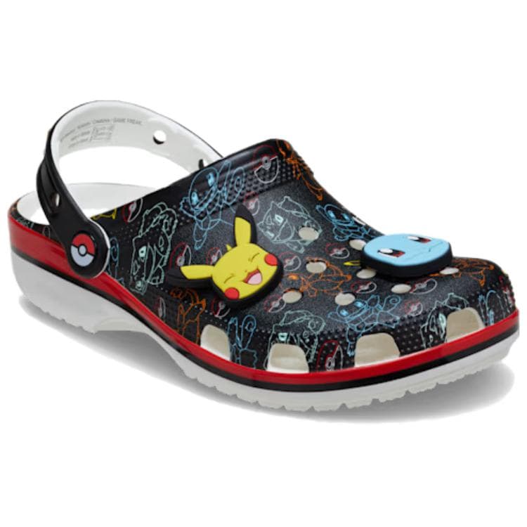 Pokemon x Crocs Classic Clog Black
