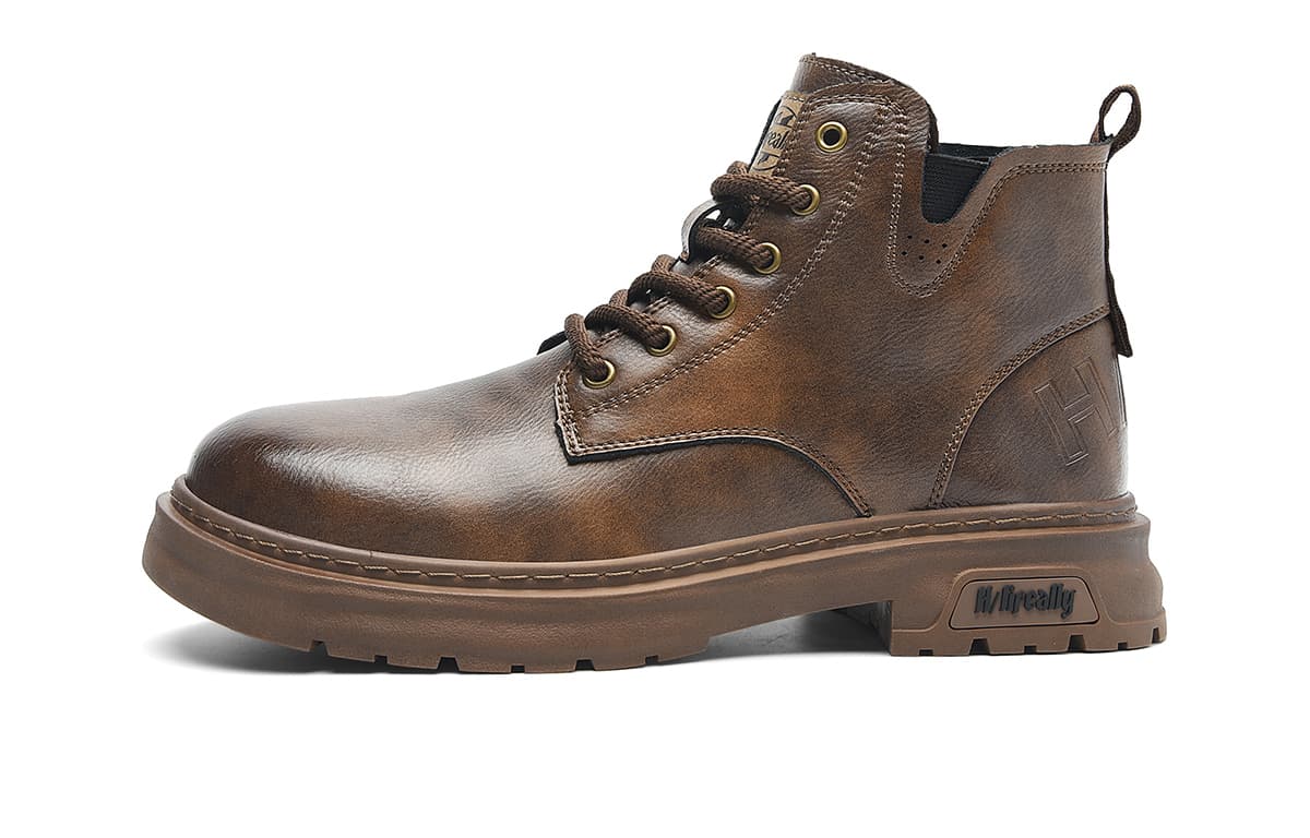 HLA PU Ankle Boots
