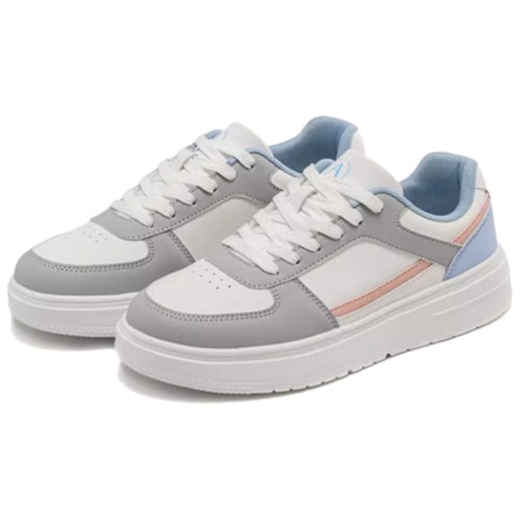 Aokang Casual Low-Top Sneakers Black White
