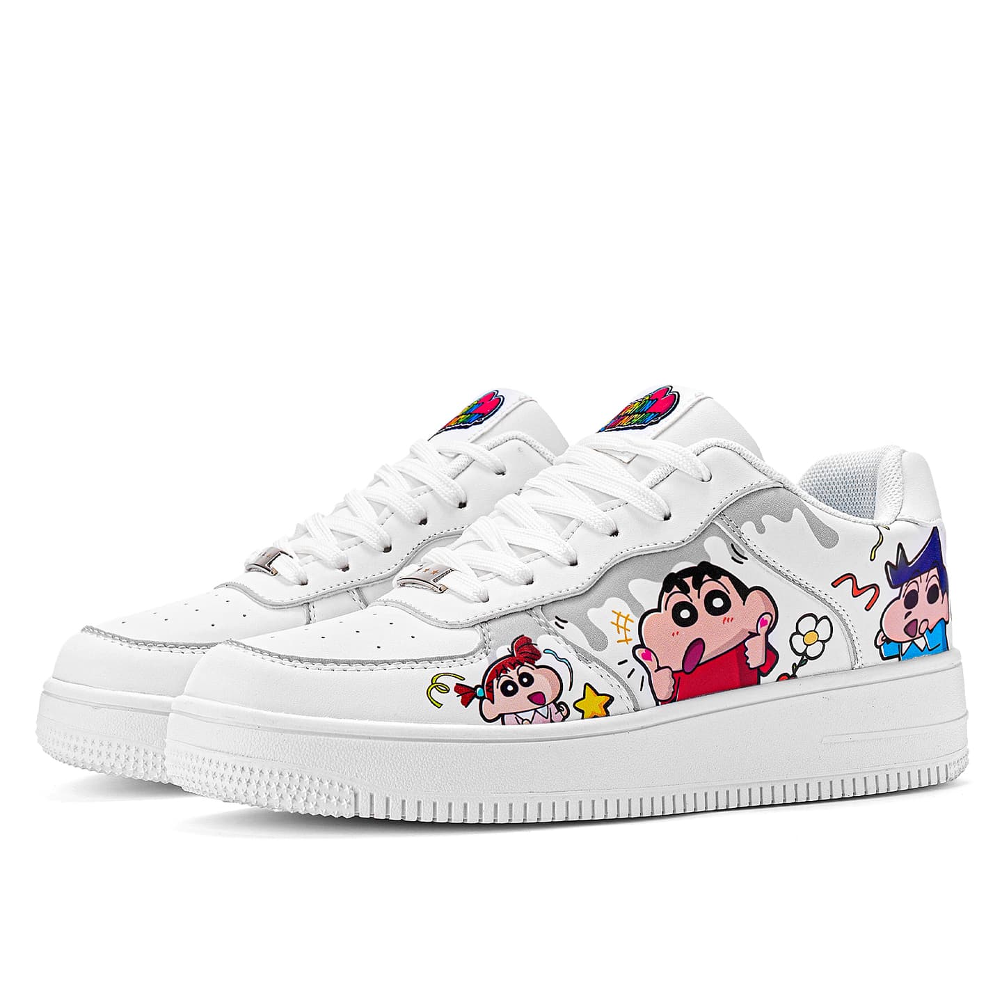 Crayon Shinchan Love Pair Low Sneakers