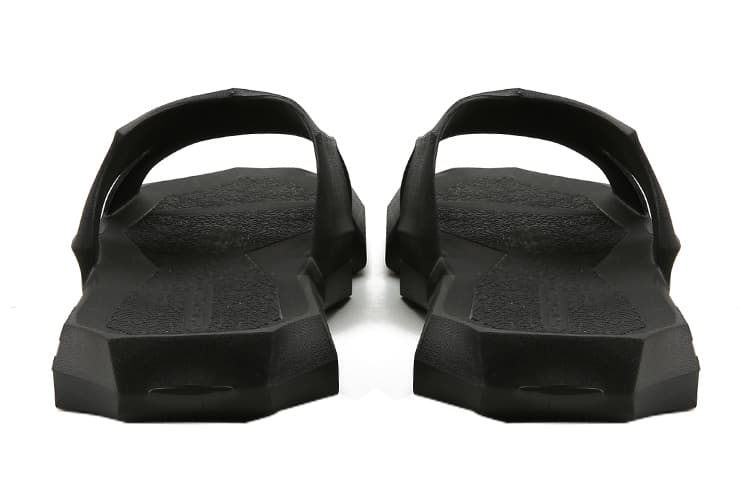 NORVINCY Fashion Platform Slides Black
