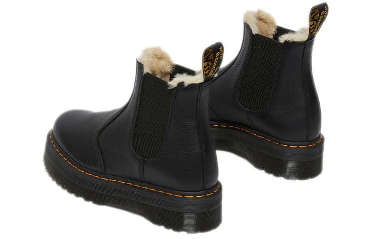 Dr. Martens 2976 Faux Fur Lined Chelsea Boots