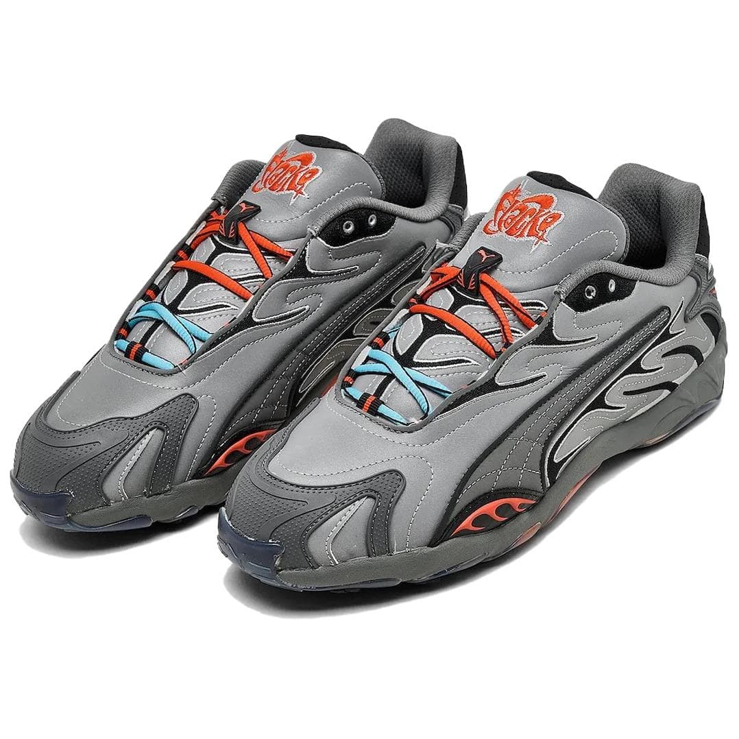 PUMA Mostro Silver Black