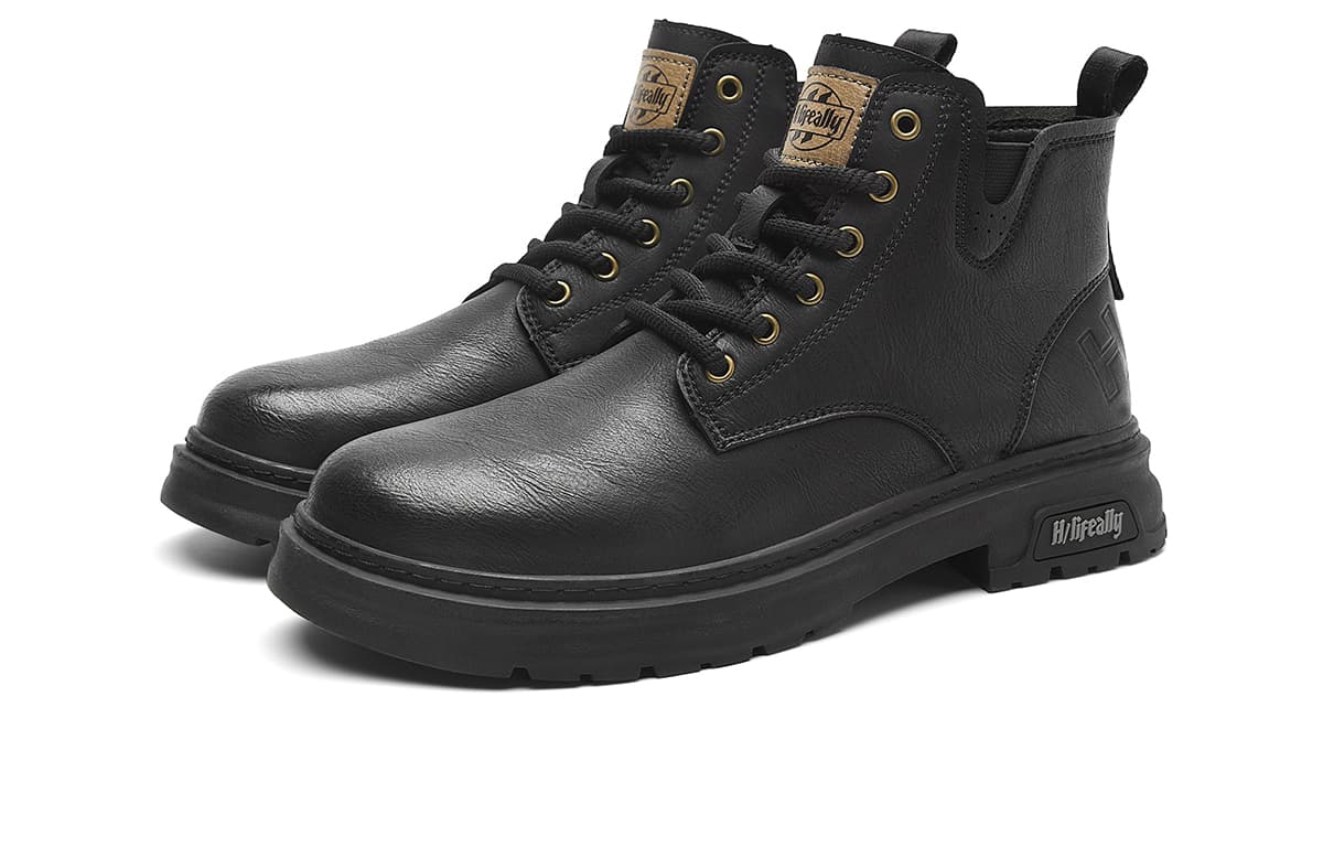 HLA PU Ankle Boots