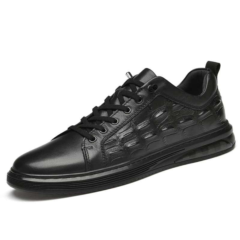 YIMINU Casual Leather Sneakers