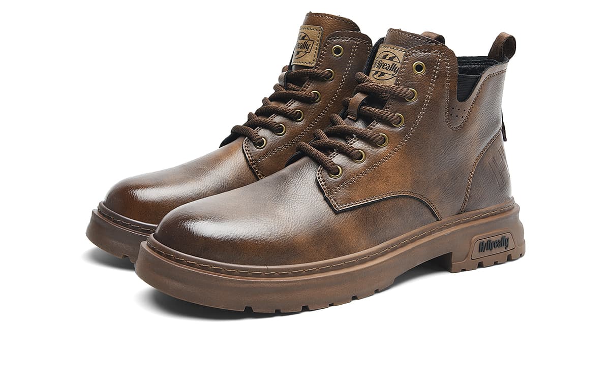 HLA PU Ankle Boots