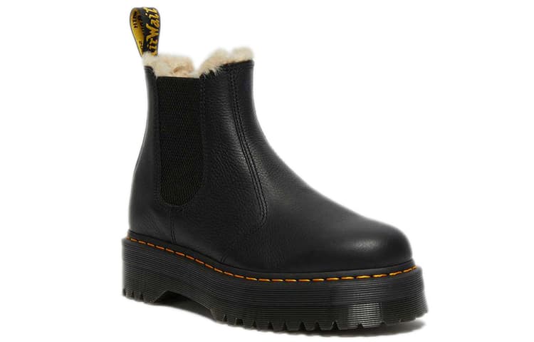 Dr. Martens 2976 Faux Fur Lined Chelsea Boots