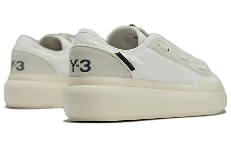 Y-3 Ajatu Court Low White Grey