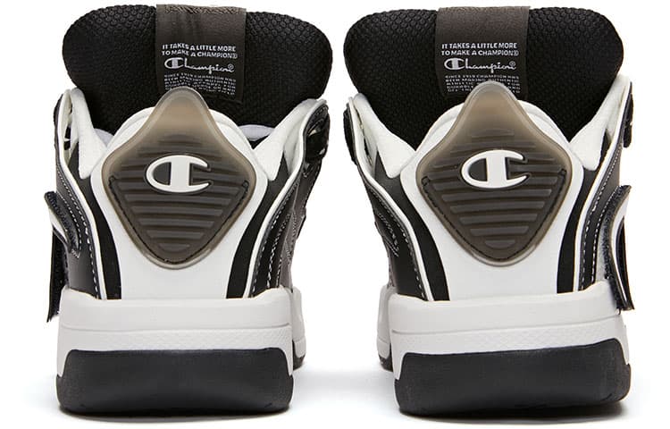 Champion Essentials Low Black White